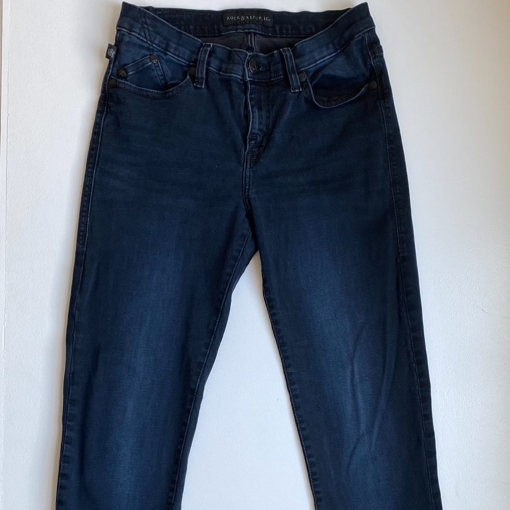 Rock & Republic Berlin Black Skinny Jeans